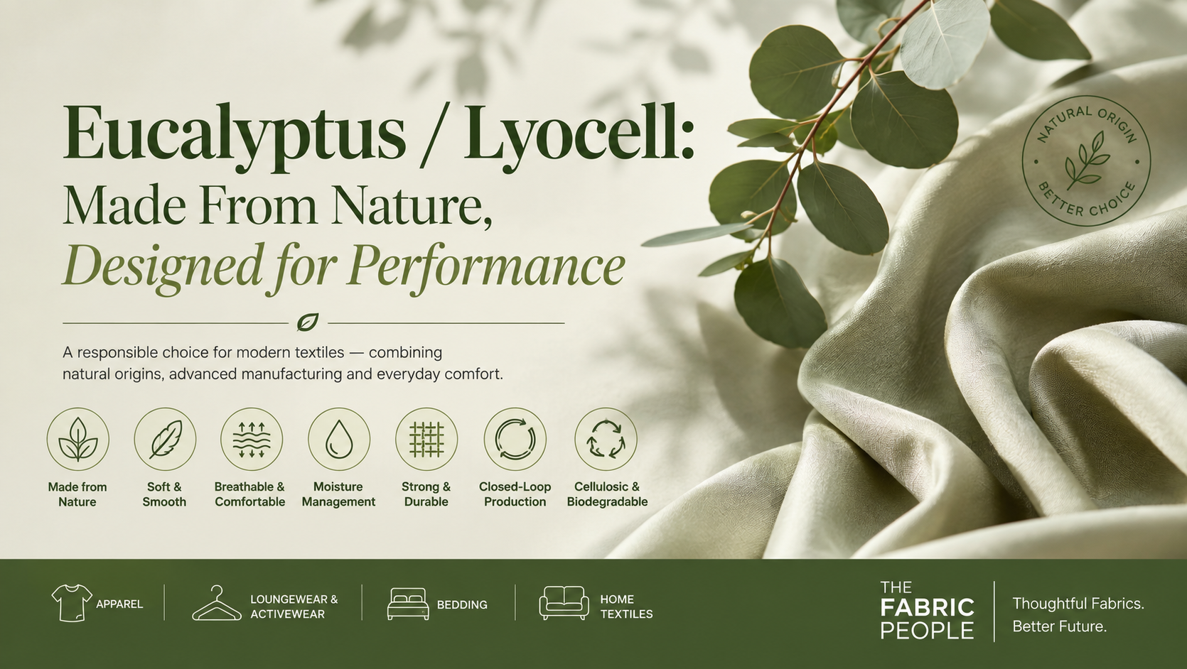 Eucalyptus Lyocell Fabric